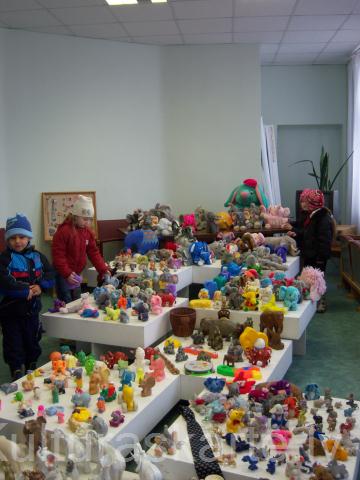 Izstāde "Daudz mazu zilonīšu", 2009.g. maijs